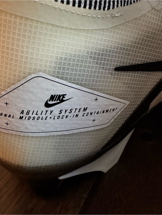 Nike Alpha Menace Elite 3 Football Cleats White Particle Grey Size 15 NWOT main image 7